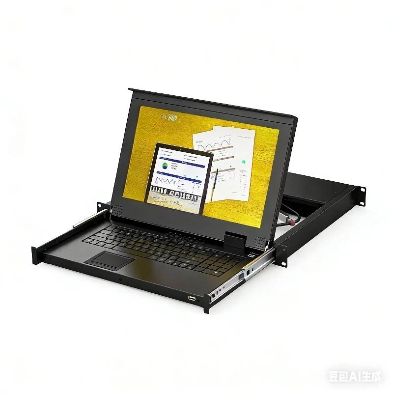 Rack-mounted 16-port switcher with 17.3-inch display 1920x1080@60Hz1U 19-inch rack with OSD menu support