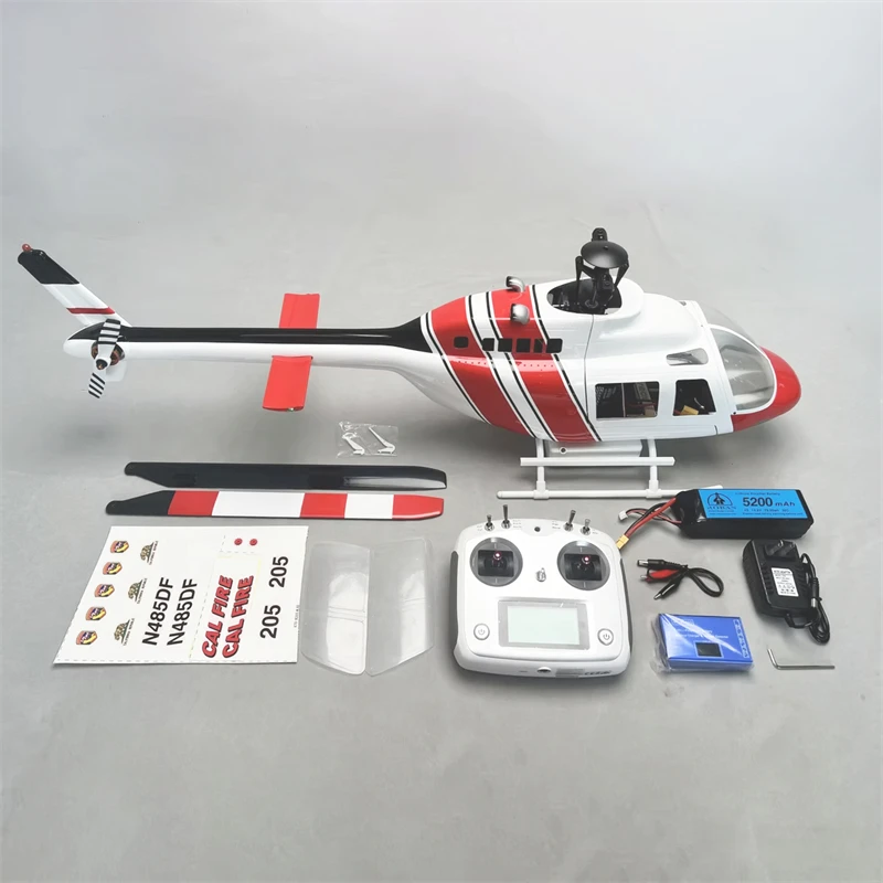 

ROBAN 470 Size Bell 206 JetRanger RTF Helicopter - Ready to Fly Scale Model with One-Key Return & Auto Hover