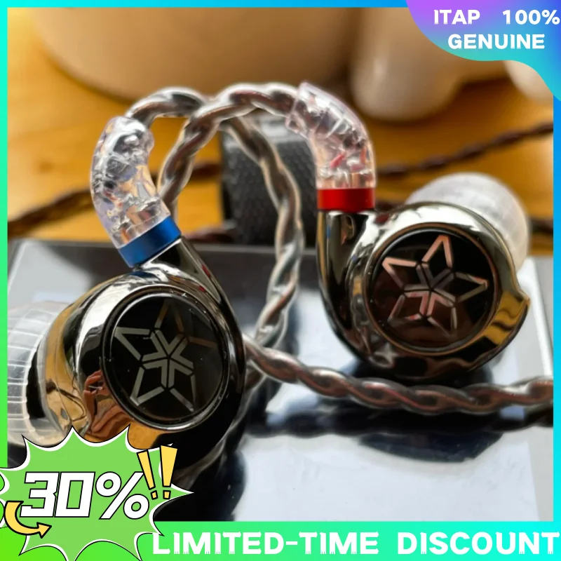 

FiiO FH11 One Loop One Iron Два единицы HIFI Fever в наушниках с тяжелыми басами 0,78 мм Съемный кабель Проводные наушники