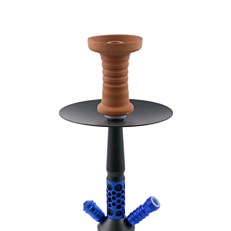 Hookah Bowl Red Clay Ceramic Shisha Pipe Nargile Tobacco Accessories for Shisha Bowl Head Heat Keeper Nargile Accessories