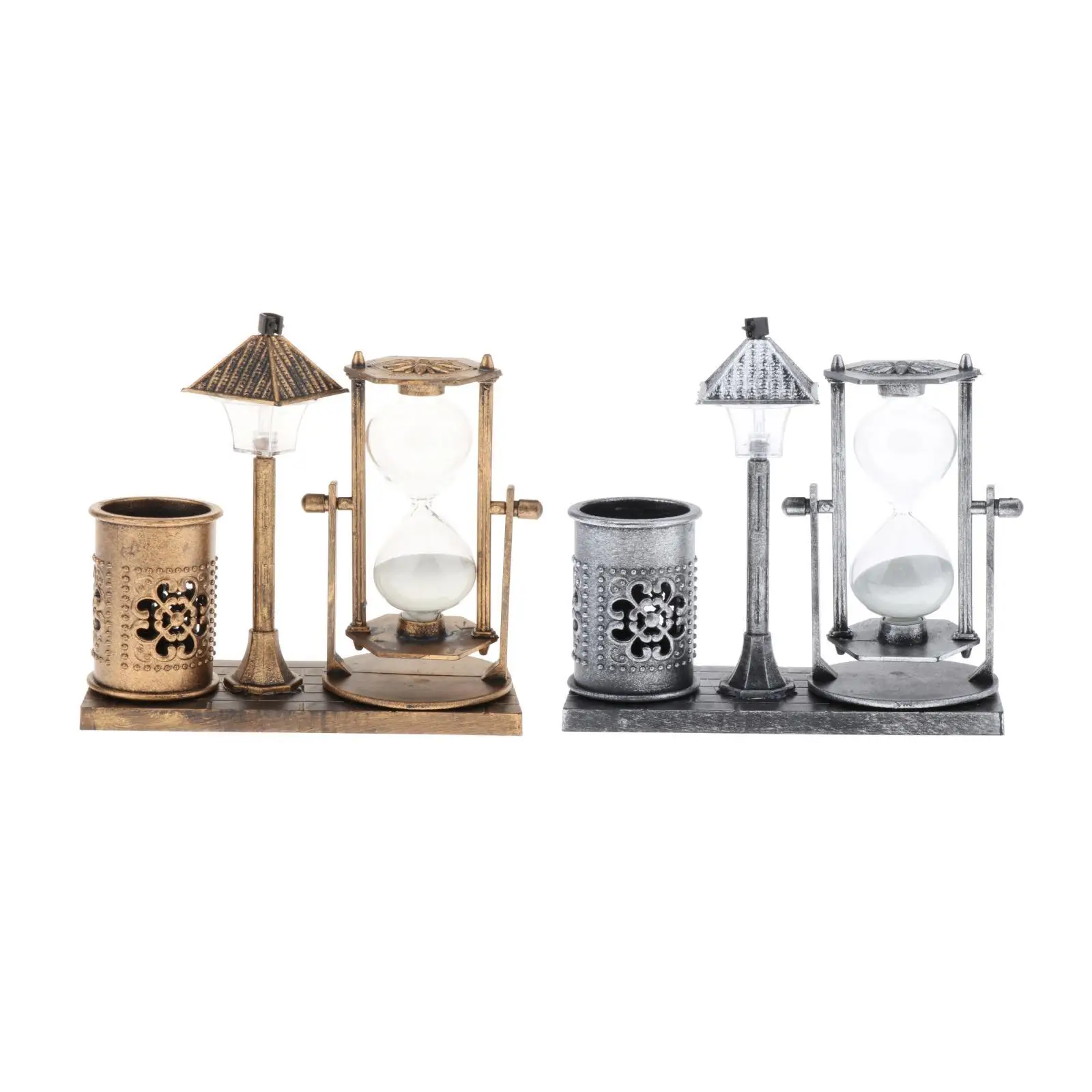 Retro Hourglass Sand Glass Timer Home Desktop Decoration Collectible Gift