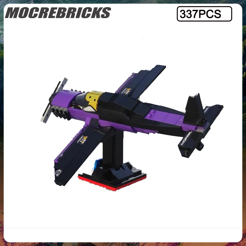 Military Series US Reconnaissance Machine Building Block Model Set MOC Popular Bricks Kid's Toy Birthday Gifts Including Bracket