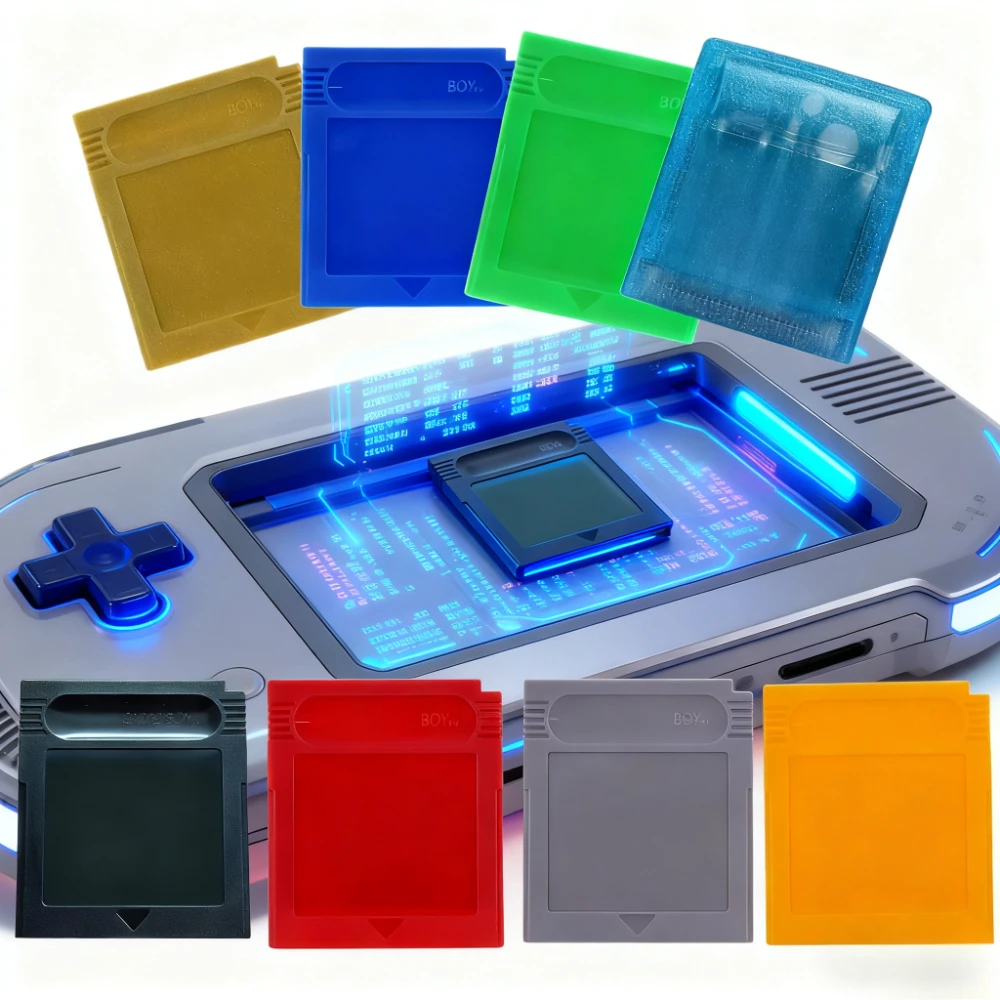 

Цветная игровая карта Game Boy, пустая игровая карта без содержания, индивидуальное горящее игровое содержание, без руководства, без батареи, разноцветная карта GBC в виде корпуса