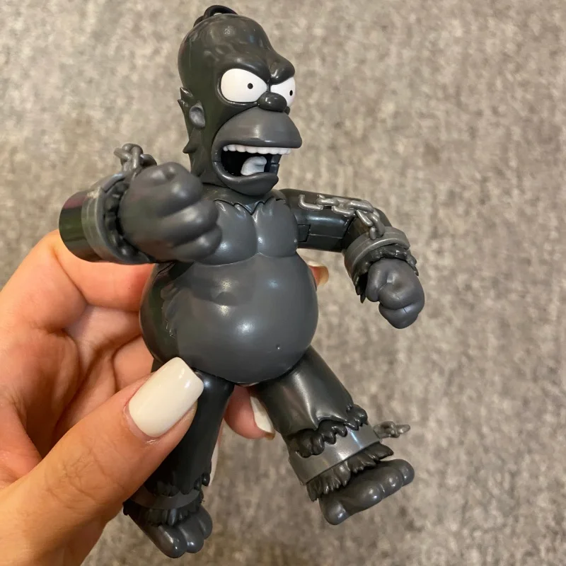 In Stock Simpsons Action Figure Doll Cartoon Collectible Figurine Model Desktop Ornament Anime Character Periphery Gift view 6