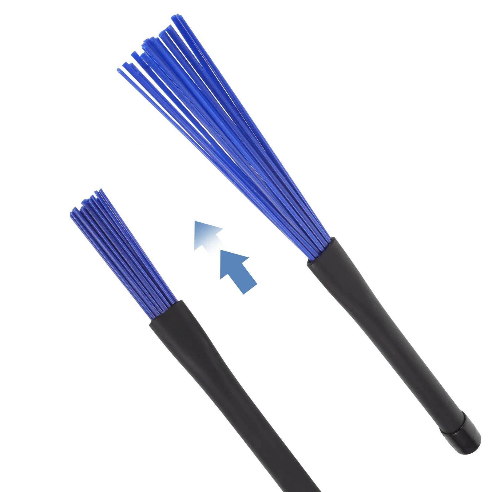 

Nylon Drum Brush & Percussion Brushes Wire Stick Snare Retractable for Drunms