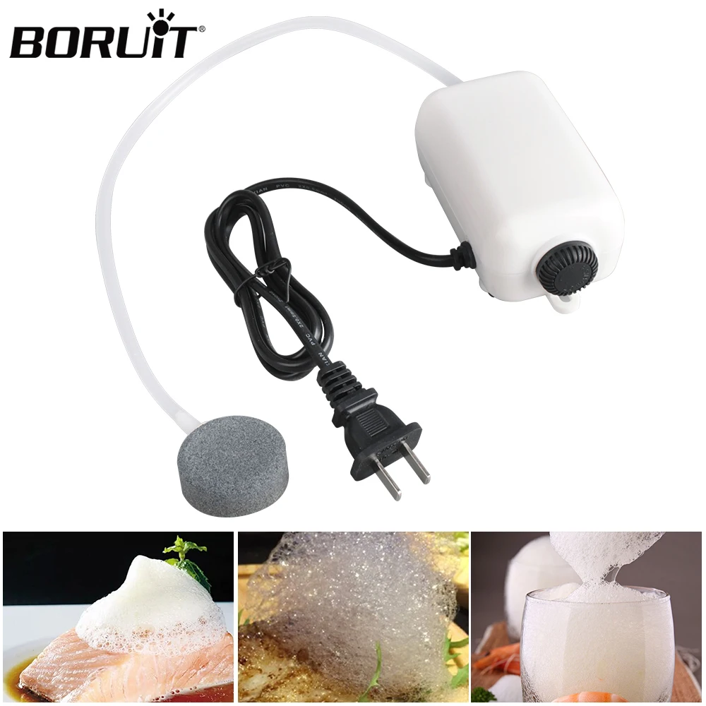 Molecular Gastronomy Foam Generator BBQ Cocktail Drinks Bubble Machine Portable Food Cooking Products Creative Chef Cooking Tool