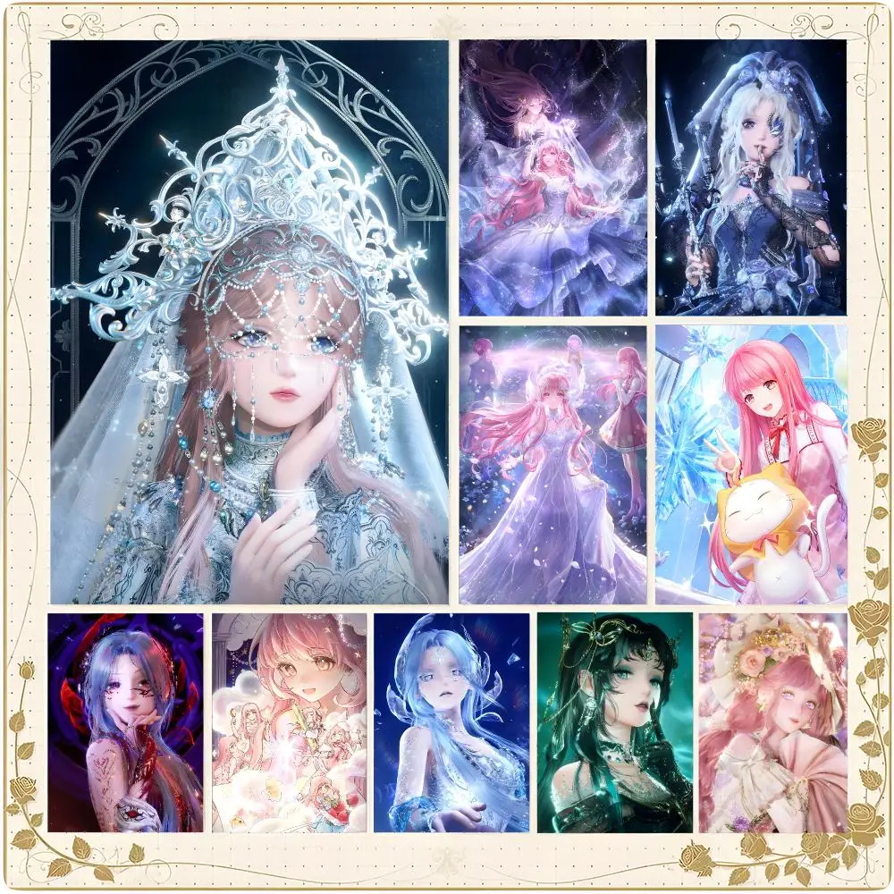Game Dress Up Simulation I-Infinity Nikki Poster Framed Wall Art Painting for Living Room Interior Decor and Gift Options