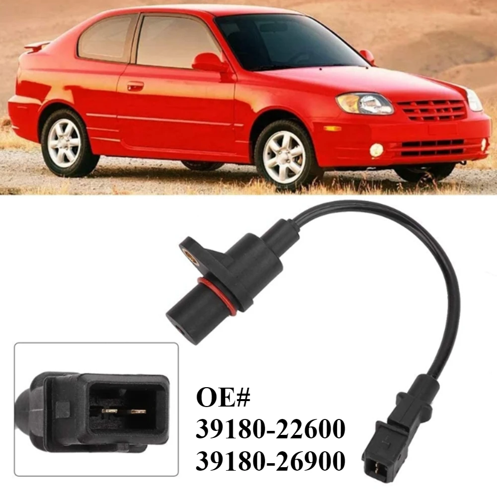 

Crankshaft Position Sensor for 06-11 Hyundai Accent Kia Rio 39180-22600 , 39180-26900, PC531 , 5S1776