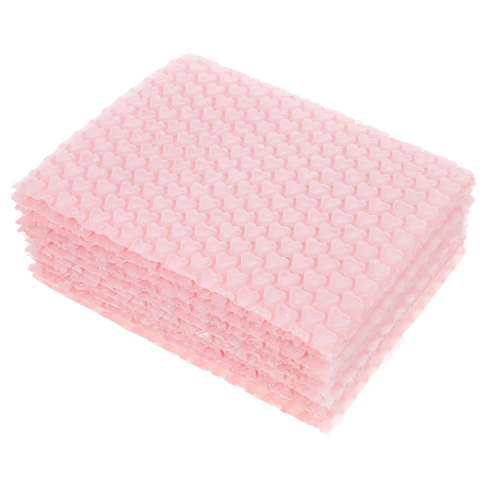 

10Pcs Bubble Mailers Small Business Padded Envelopes Shockproof Heart Design Shipping Packaging Pouches Bubble