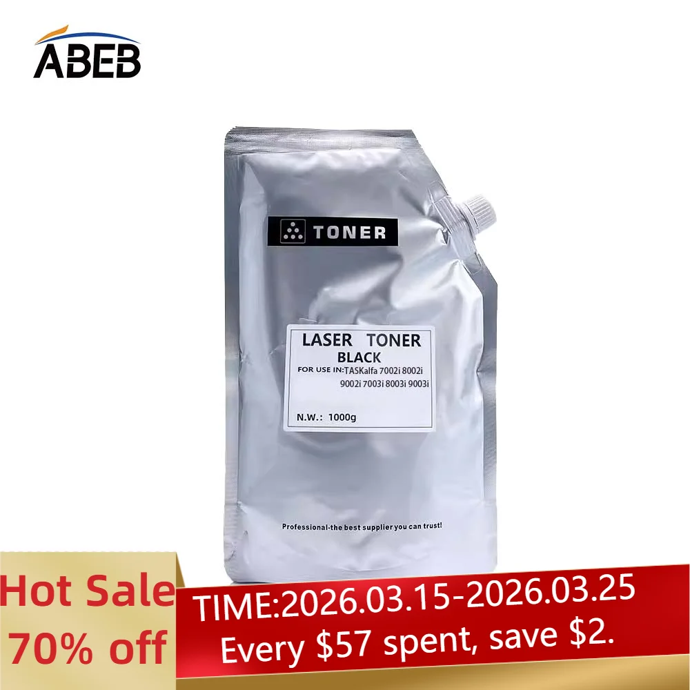 

1000g Refill Toner Powder For Kyocera TASKalfa 7002i 8002i 9002i 7003i 8003i 9003i High Quality New Compatibility Toner Powder