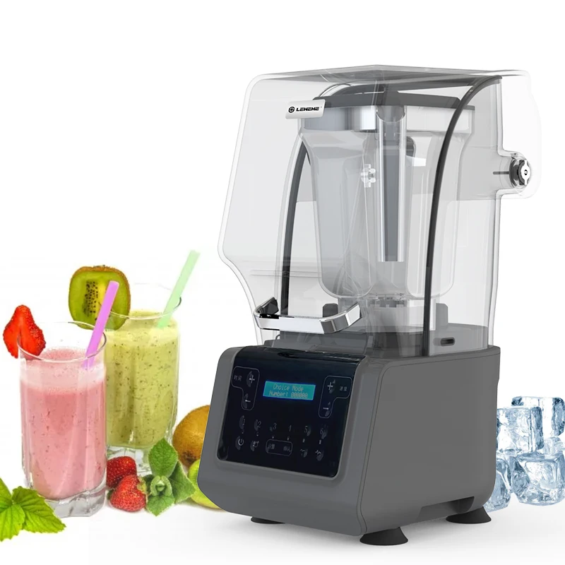 Commercial Professional Electric Blender Variable Speed 1200ml Capacity Plastic Container For Outdoor Use Fruit Smoothie Machine view 2