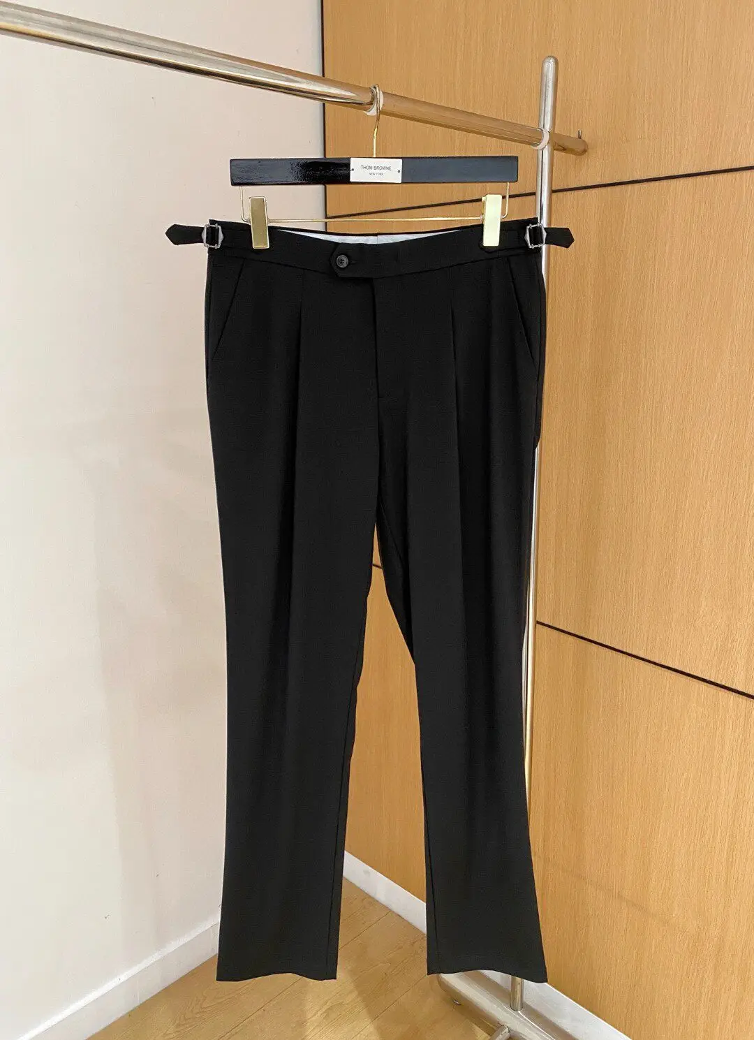 

BC Italian old money style classic blended straight business casual pants 26ss