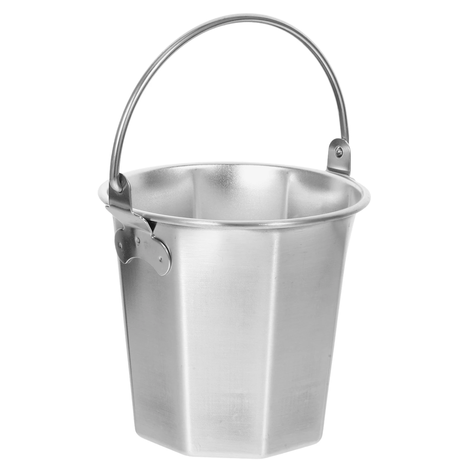 

Stainless Steel Ice Bucket 304 Metal Cube Container Thicken KTV Party Holder Beer Cooling Storage Home Bar Utility