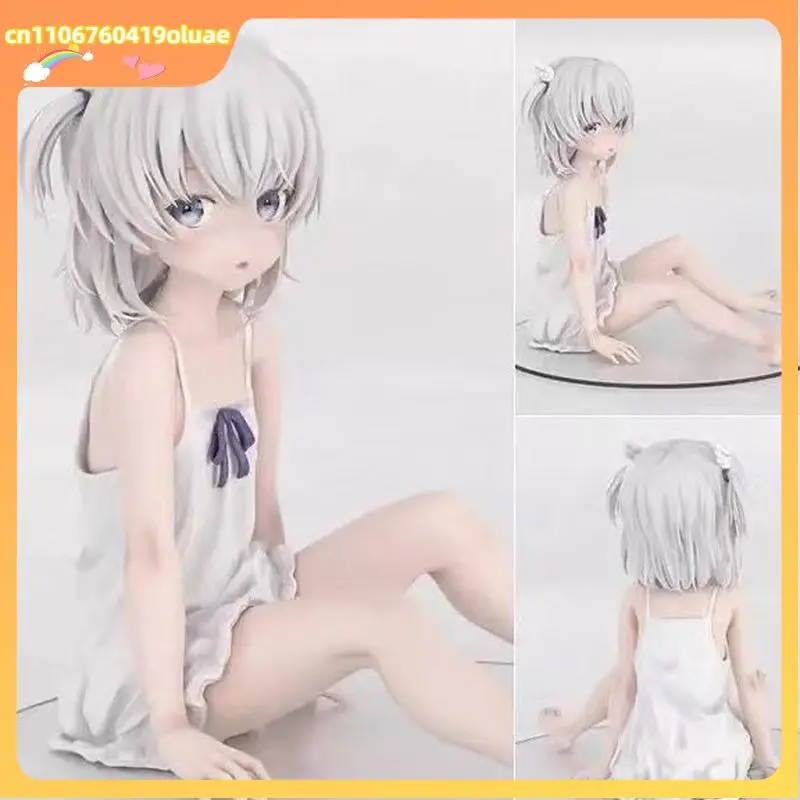 Figura Colecionável de Anime: Gotoh Hitori e Chino Mashiro Sentadas - Linda Decoração para Carro, PC e Desktop - Presente Colecionável