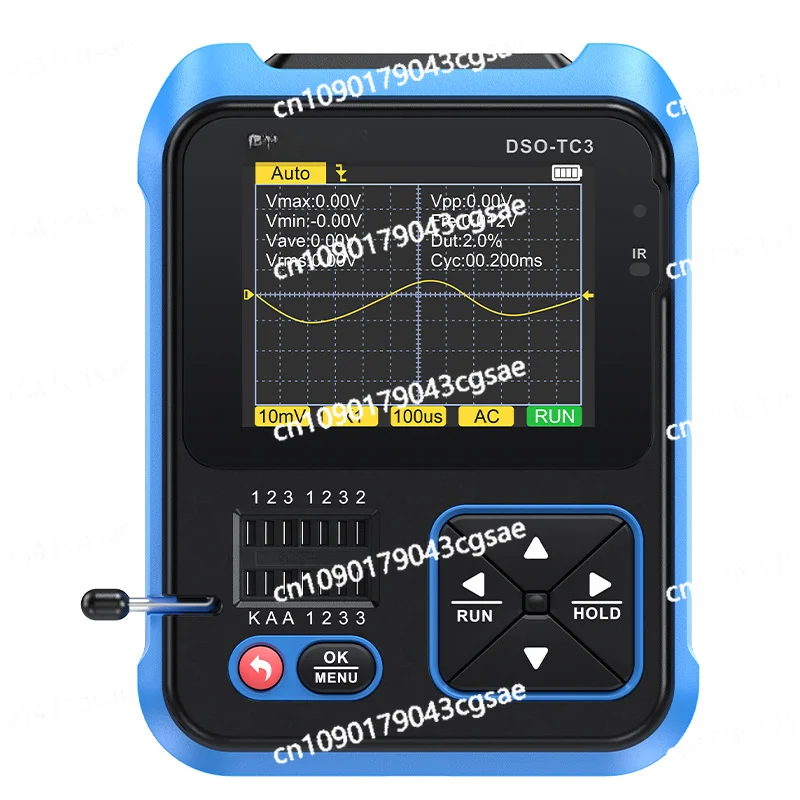 

Digital Oscilloscope DSO-TC3 Transistor Tester LCR Table 3-in-1 Portable Handheld Small