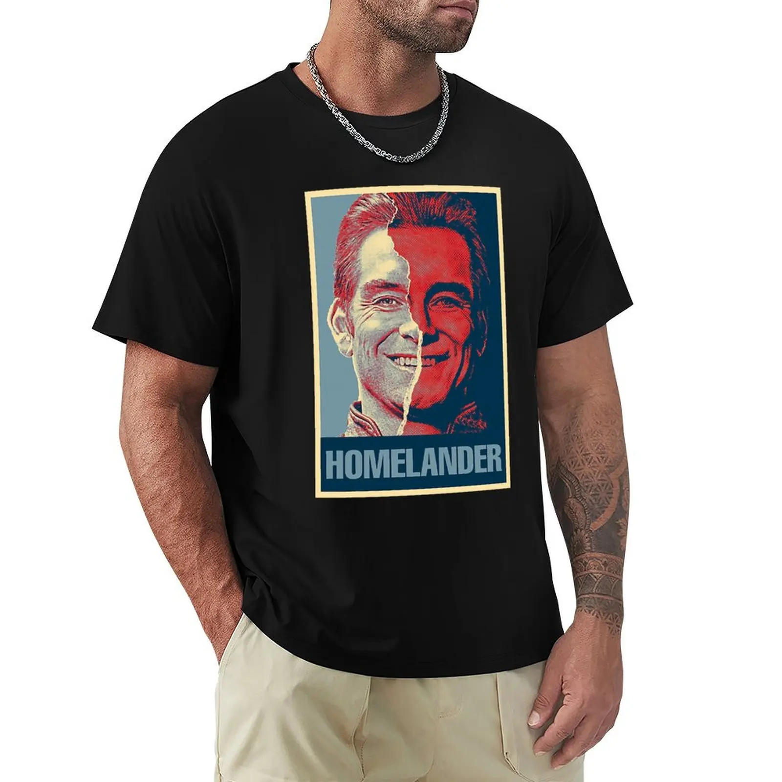 Homelander T-Shirt Sweat Absorbing Sports Tee Shirt