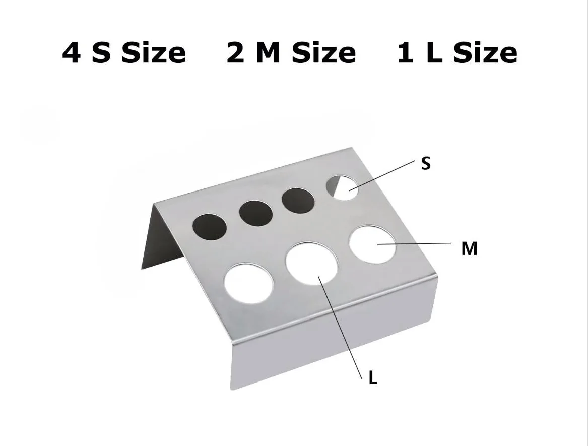 KVM 7/8/21 ثقوب الوشم الحبر حامل الكأس حامل الوشم أداة الصباغ حاوية سوداء ماكياج اكسسوارات ل هيئة الفن الوشم لوازم