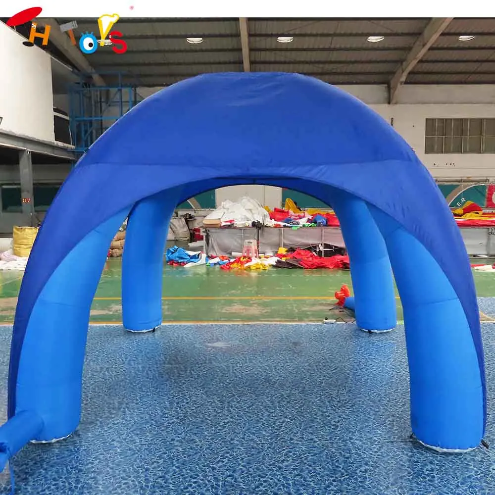 

Быстрая доставка, 4-ногая надувная палатка-паук, коммерческие товары для делового продвижения, надувная купольная палатка с воздуходувкой