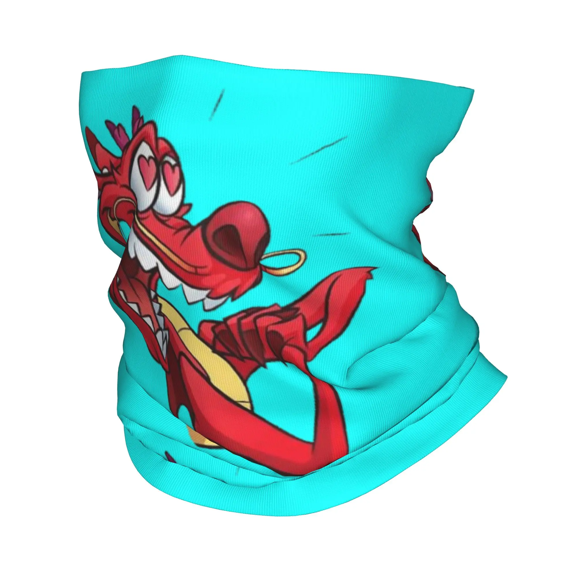 

Custom Mulan Mushu Dragon Printed Cartoon Bandana Neck Gaiter for Hiking Running Women Men Wrap Scarf Balaclava Warmer