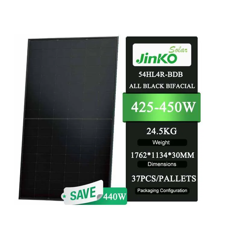 Jinko N Type All Black Solar Module Jinko Mono Solar Panel 440w 425w 430w Jinko Tiger Neo Full Black Solar EU Market کے لیے نیا