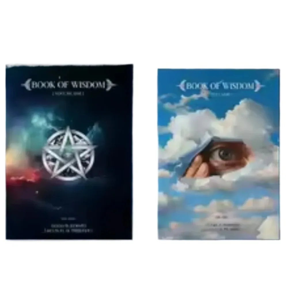 Book of Wisdom with Colorful Pages Philosophical Life Guidance Notebook for Self Reflection and Meditation book librosphilosophy