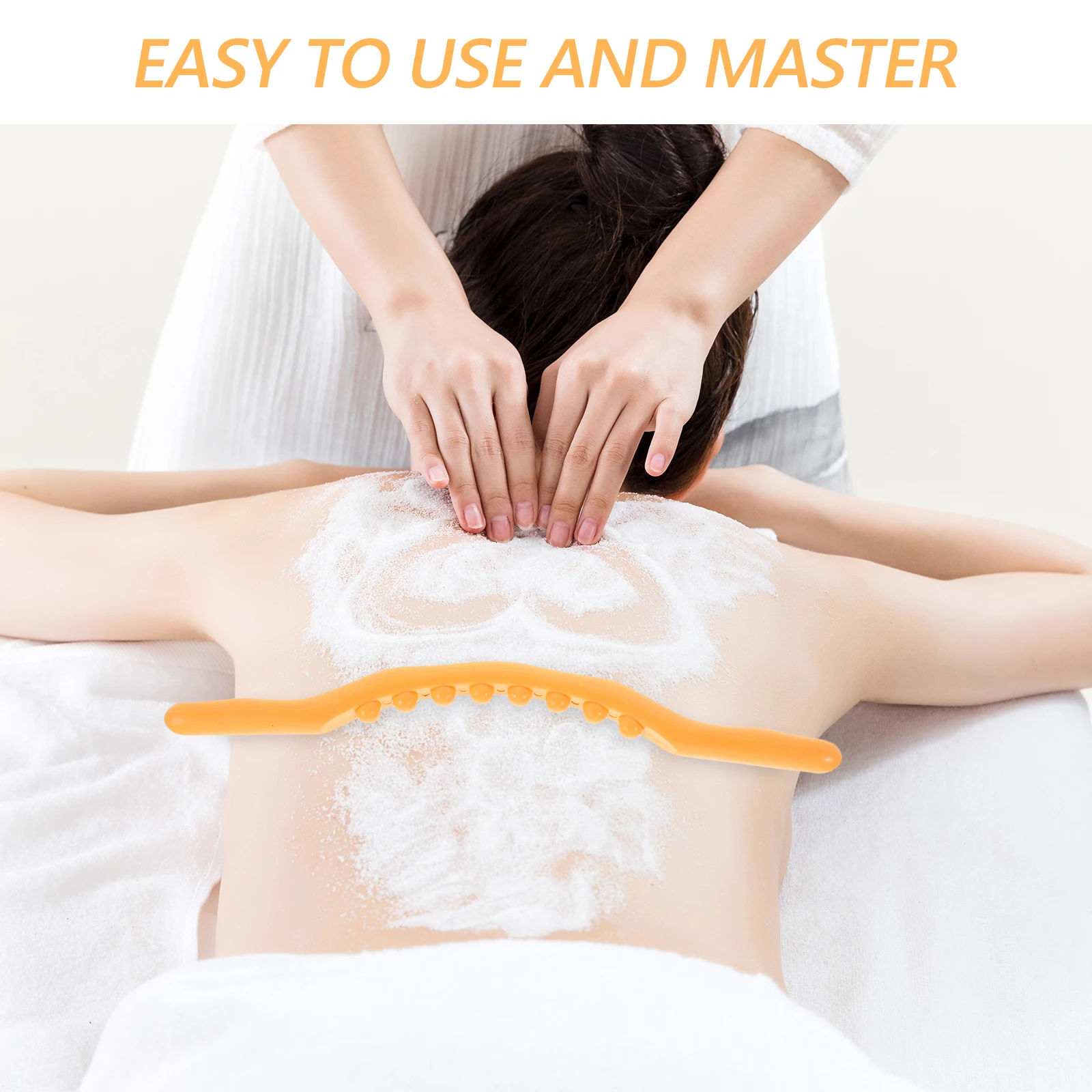 

Tendon Rolling Stick Massager Roller Calf Muscle Legs Plastic Body Hammer Portable Deep Tissue Massage Tool Manual Leg