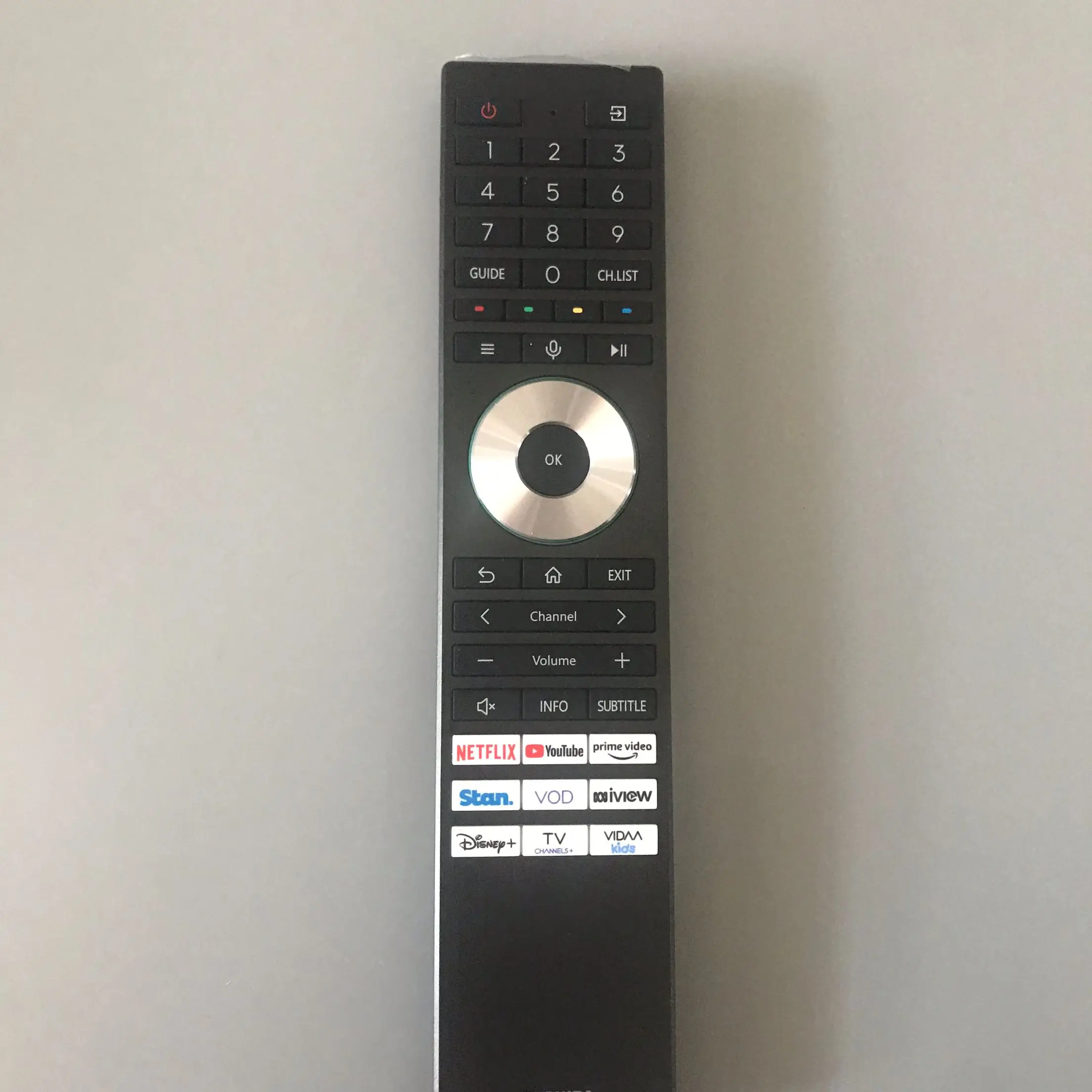 New voice remote control for Toshiba smart TVs ERF3AE98T