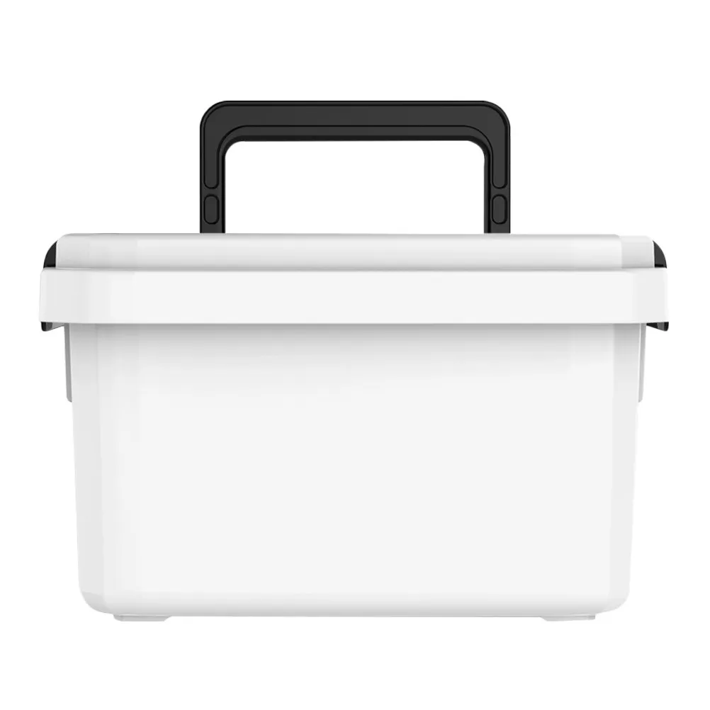 

1Pcs Multi-Layer Portable Medicine Case White Size First Aid Storage Box Medicine Organizer for Home Hospital Outdoor