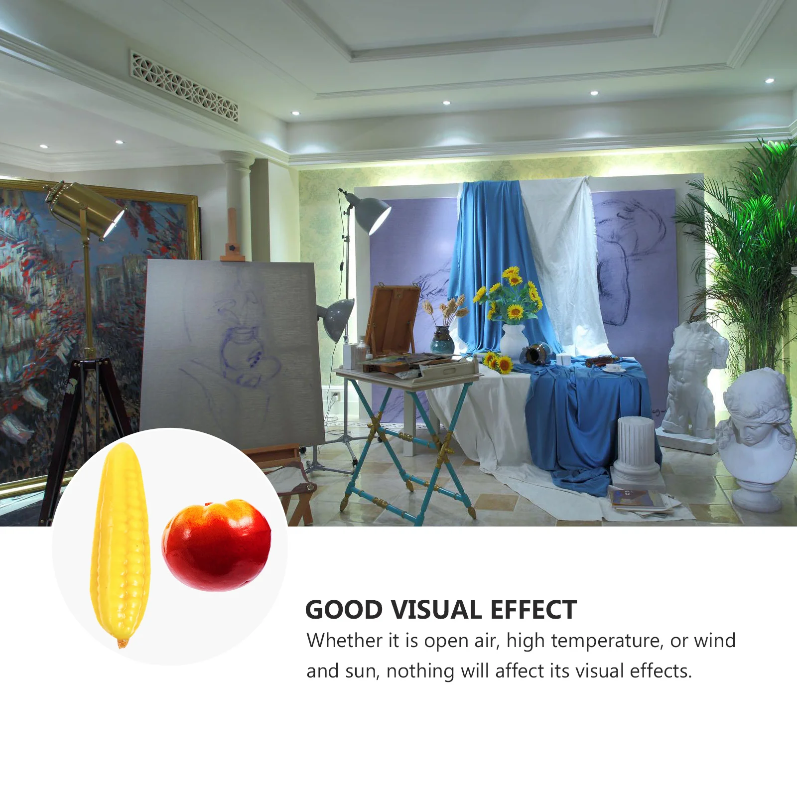 

40Pcs Realistic Vegetable Models Artificial Tomatoes Corns Party Decor Miniature Fruit Model Imitation Fruit