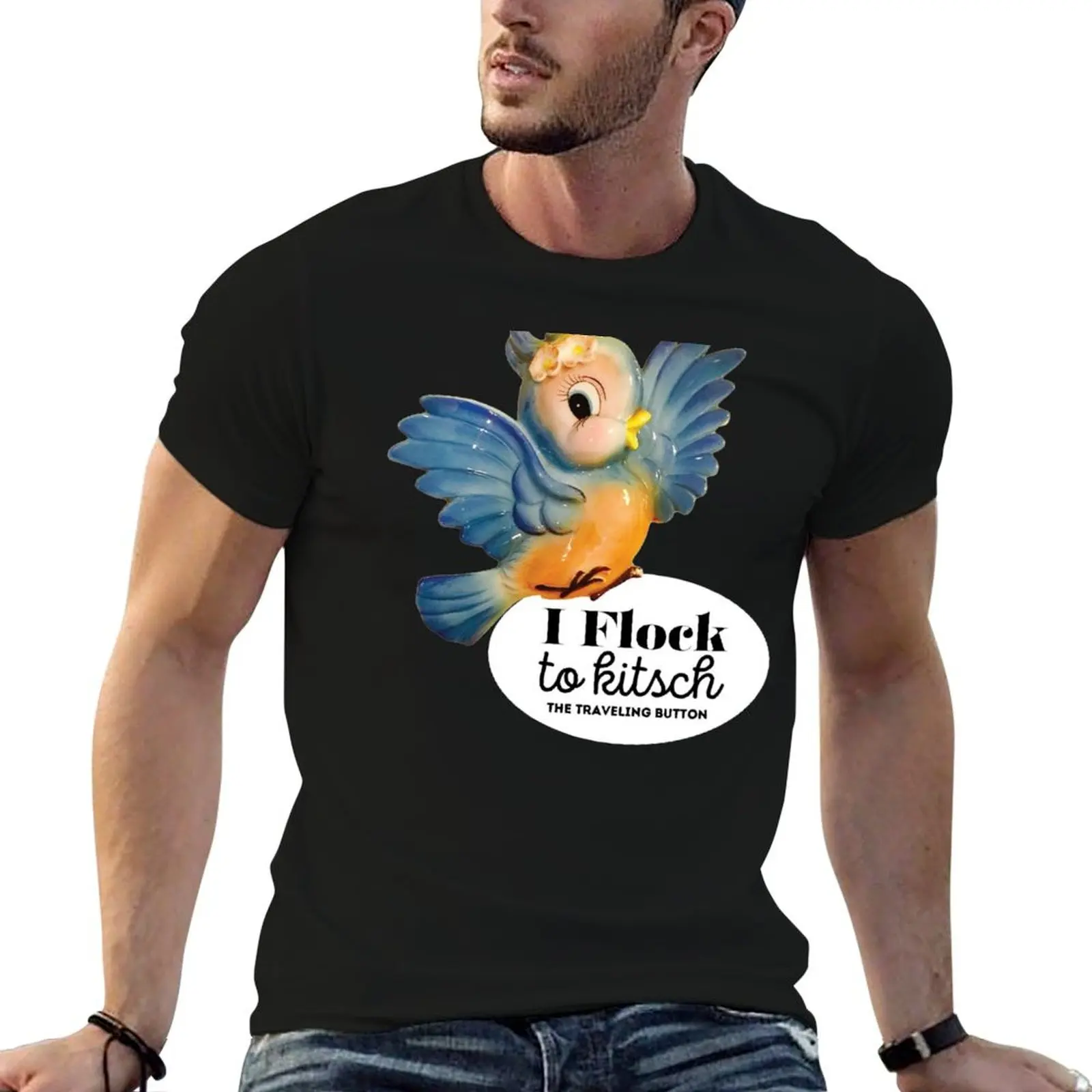 FLOCKIN' AWESOME KITSCH T-Shirt oversized graphic tee graphic shirts Men's t-shirts