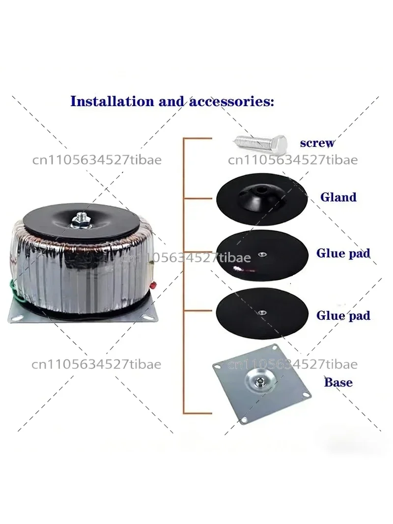 1200W Toroidal Power Transformer Dual 24V Multi Voltage Output 12V 26V 28V 32V 46V 50V High Quality