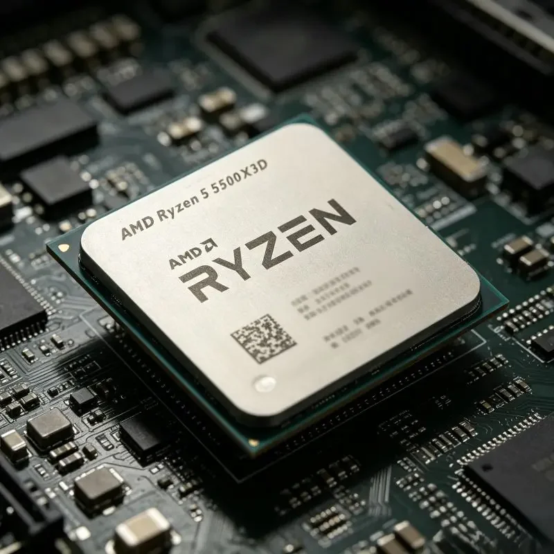

Brand New Desktop AMD R5 5500X3D AM4 CPU 7NM 3GHz 6Core12Thread 96M L3 DDR4 105W Processor Without Standard Cooling Fan