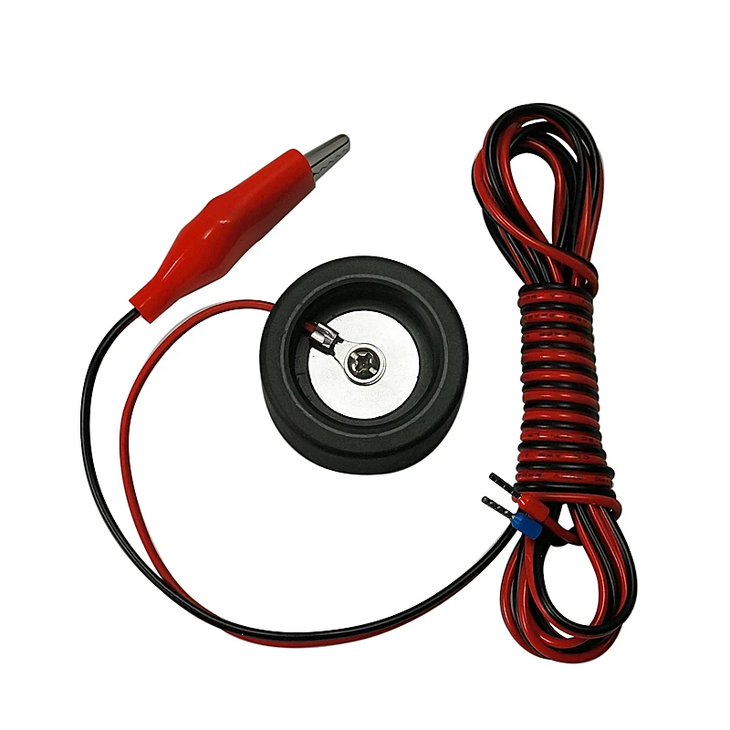 

CNC Z Axis Router Mill Touch Plate Mach3 Tool Setting Probe Milling DIY Engraving Machine Knife Block with Alligator Clips