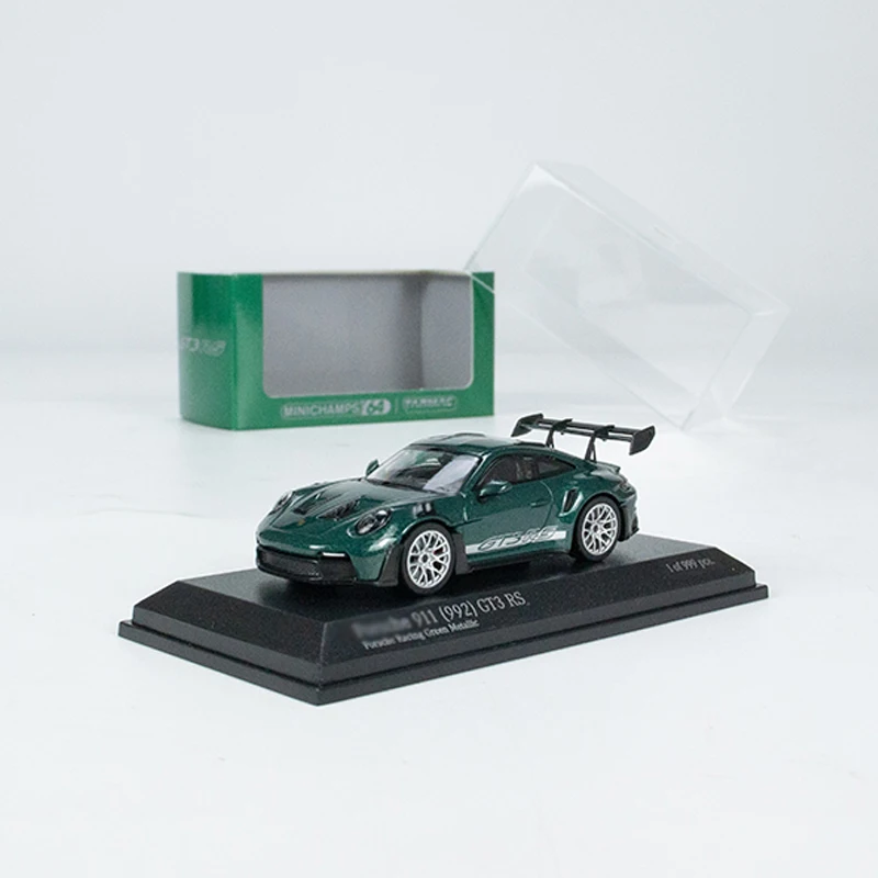 Minichamps 1:64 Model Car P 911 (992) GT3 RS GT - Green Metallic