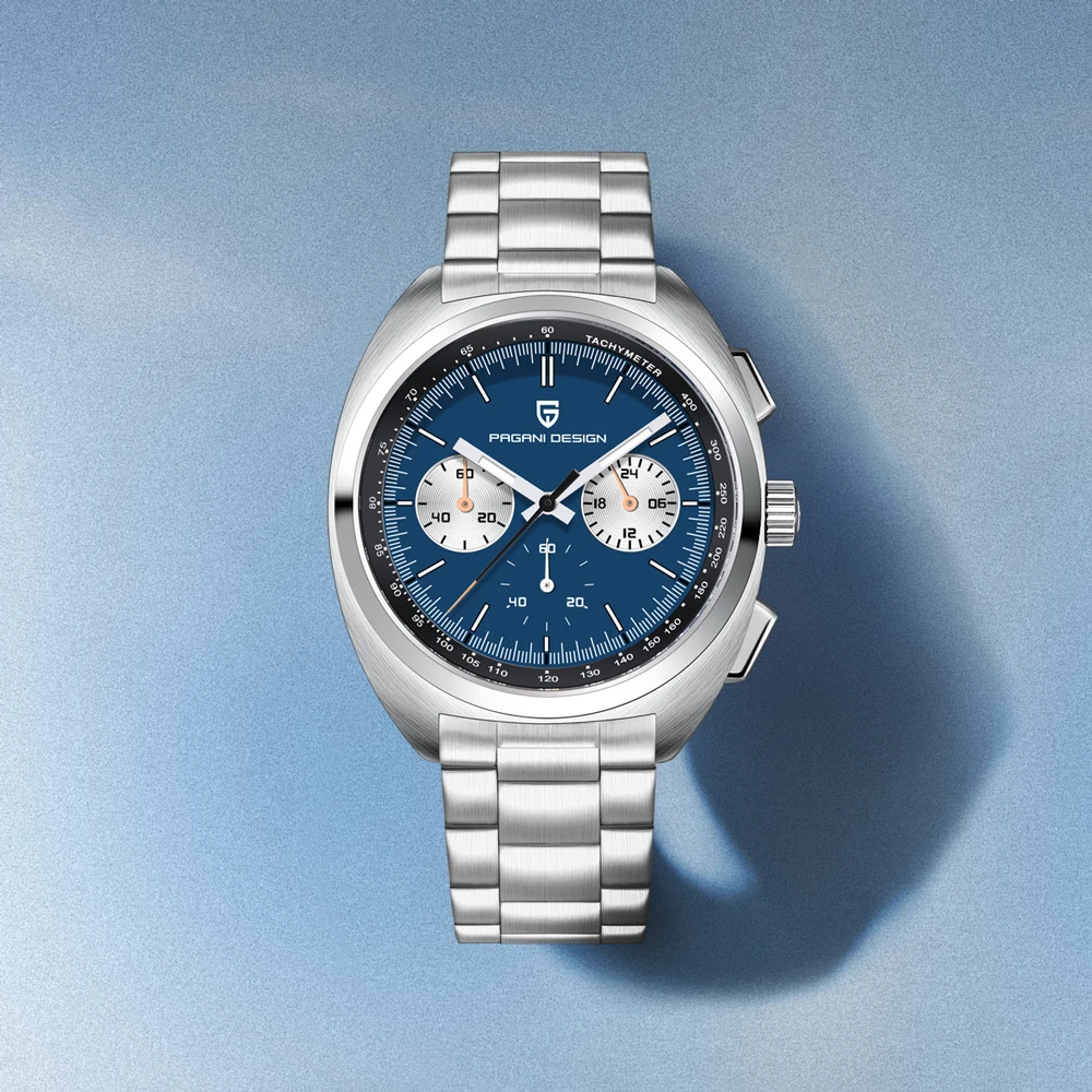 

PAGANI DESIGN Panda Men's Watches 2025 Luxury Quartz Watch For Men VK63 Chronograph Wristwatches AR Sapphire Waterproof Luminous