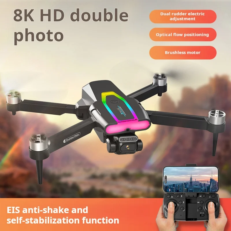 F199 Drone 1080P Wide-Angle HD Dual Camera Brushless WIFI FPV Professional RC Foldable quadcopter Helicopter Toy Gift