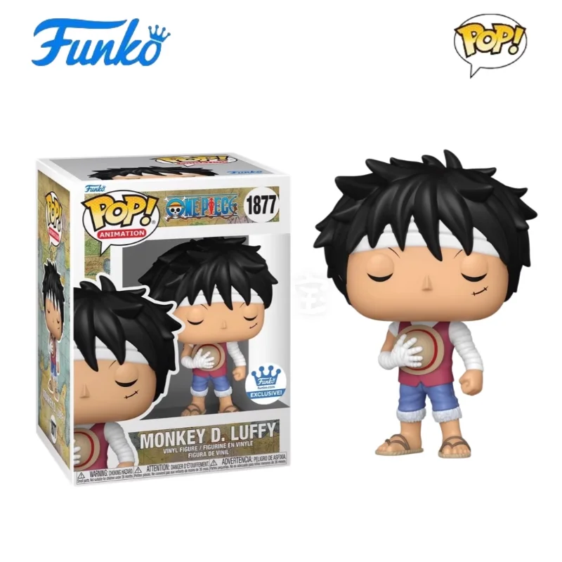 

‌ Funko Pop! Цельная обезьяна D Luffy Marineford Memorial, ограниченная серия, виниловая фигурка, 4,3 дюйма, Коллекционная модель, игрушка в подарок