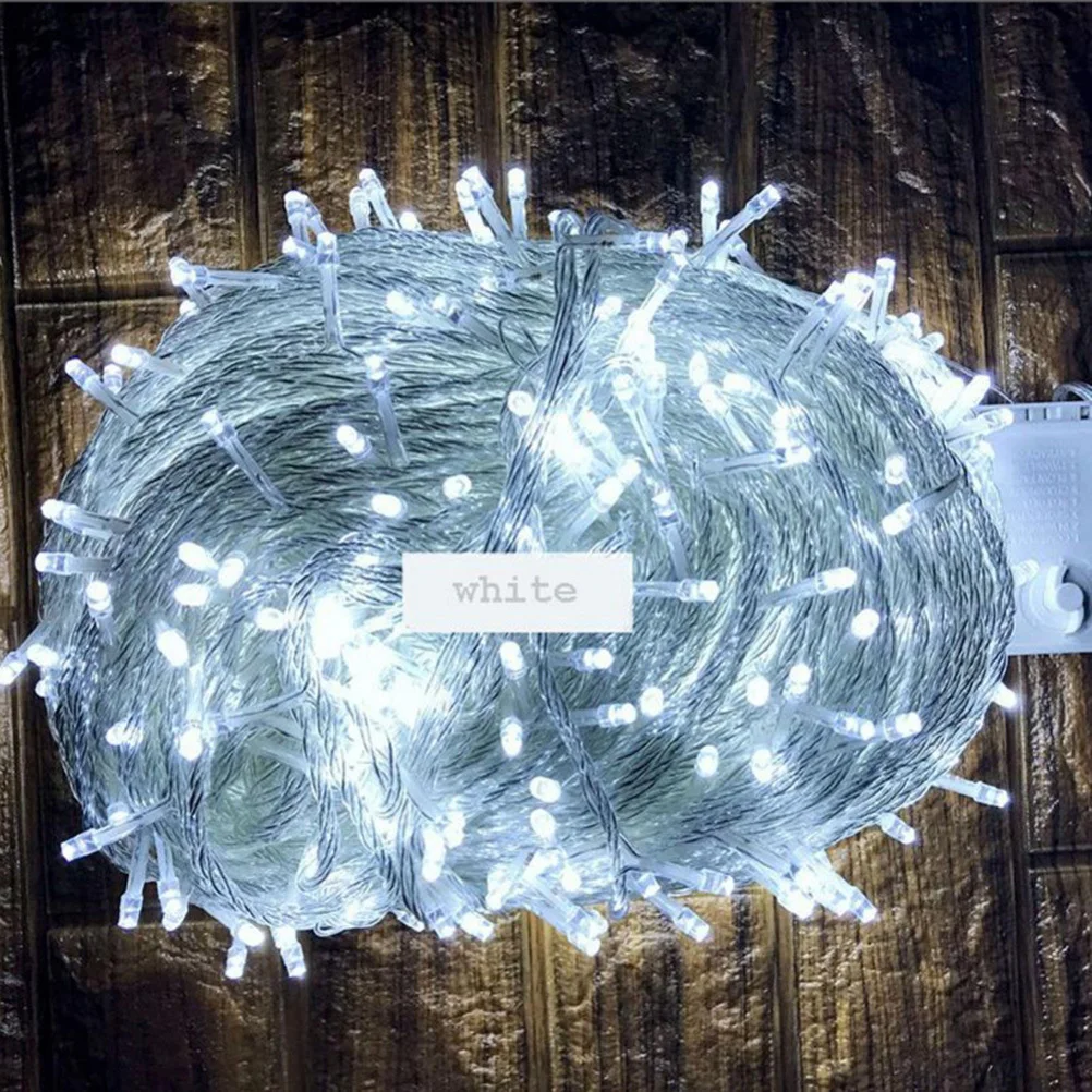 

30M LED String Light Pure White Decorative Star Fairy Lights Indoor Outdoor Festival Birthday Wedding Party Eu Plug