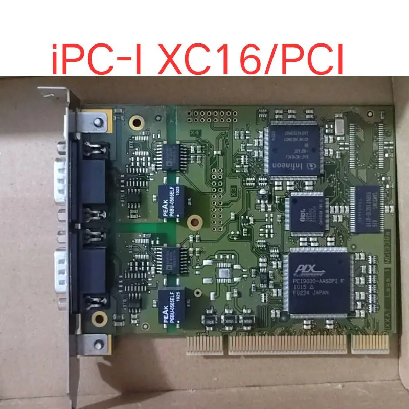 Used IPC-I XC16/PCI V1.2 Dual Port CAN Communication Card Test OK Fast Shipping