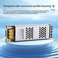 LED Power Supply AC190-240V DC12V 24V Mute Lighting Transformer LED Converter Light Driver Power Adapter 60W 100W 200W 300W 400W