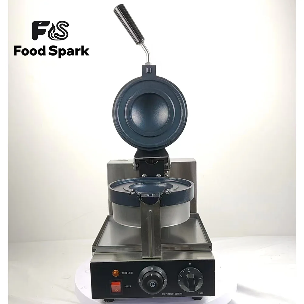 

Automatic Burger Maker With Sandwich Hamburger Waffle Bowl Oven For Food Snacks Ice Cream CE Certified