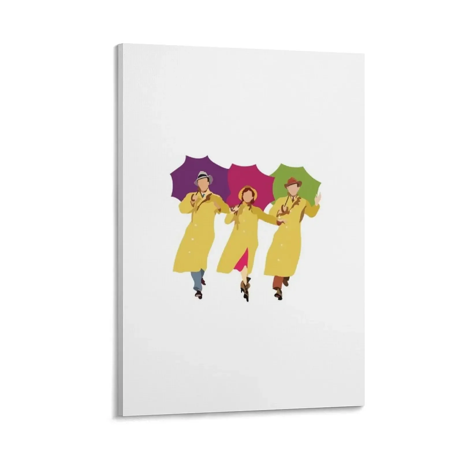 

Singing in the Rain Canvas Painting bedroom decor Decorative prints wall painting japanese room decor