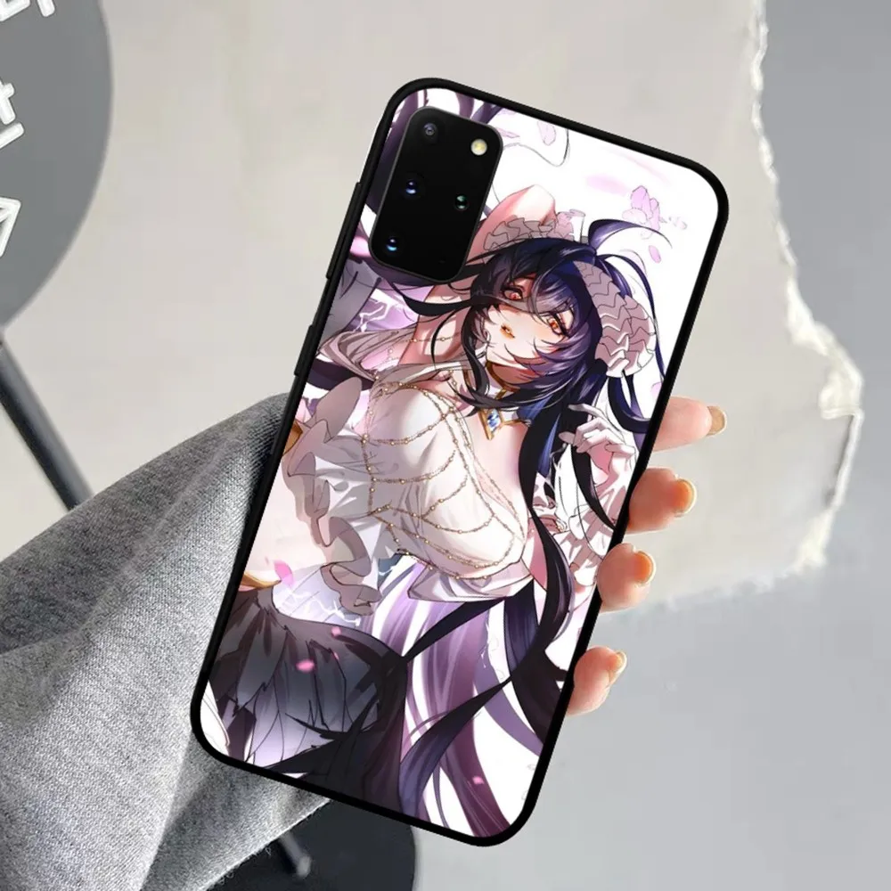 เคสโทรศัพท์ยี่ห้อ Albedo Overlord สำหรับ Samsung S 9 10 20 21 22 23 30 24 PLUS LITE ultra FE fundas S10lite