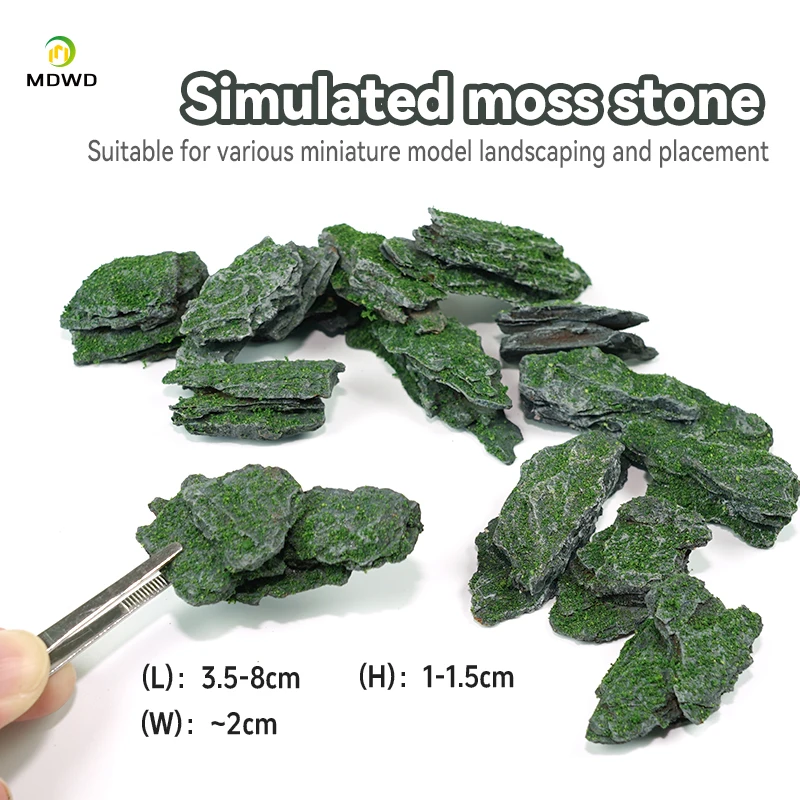MDWD 1:35 Scale Cooling Tower Model ABS Miniature Industrial Facility Diorama Sand Table Scene DIY Layout Building Accessories