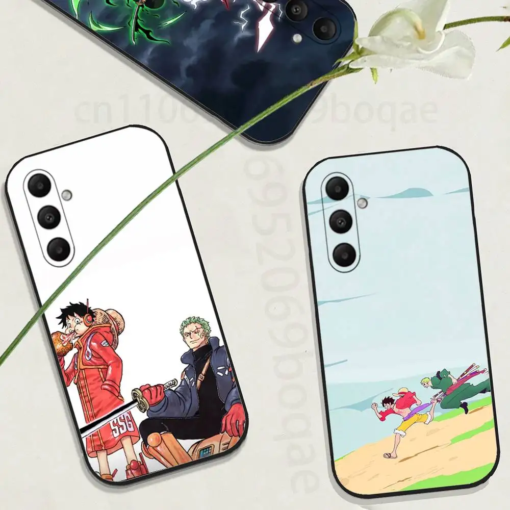 

Luffy Zorro One P-Piece Phone Case for Samsung Galaxy A73,23,53,33,24,72,22,52,32,54,A34 Soft Cover