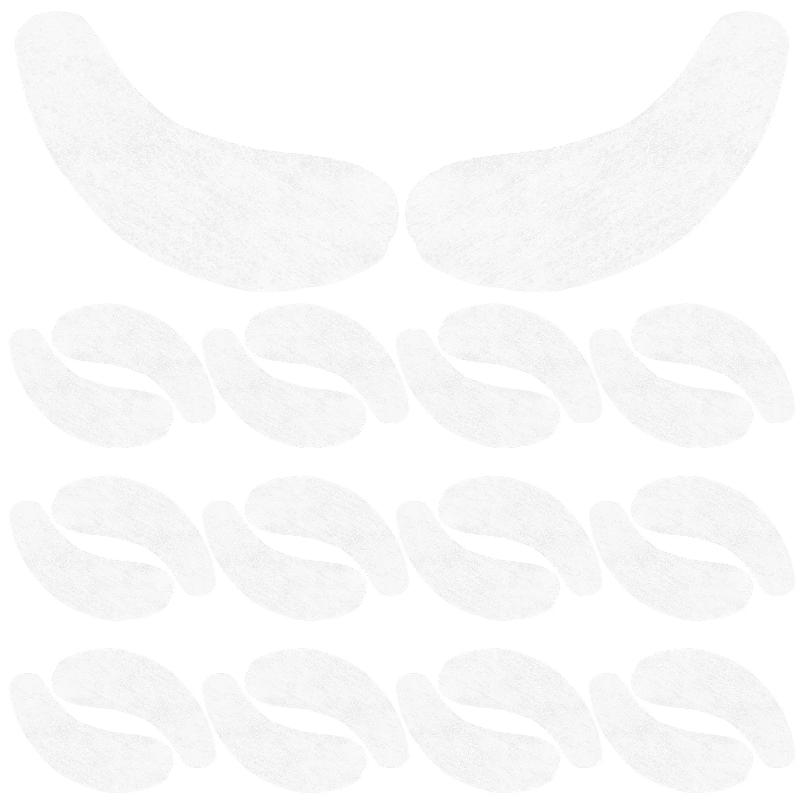 Tampons de coton sous les yeux, 1500 pièces, forme spéciale, absorbant l'eau, Protection des yeux, fournitures d'extension de cils pour Salon de tatouage