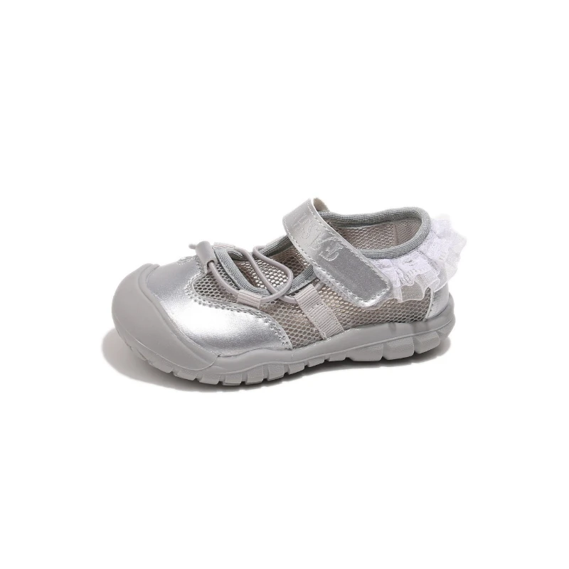 2026Summer New Kids Sneakers Comfort Anti Slip Girls' Mesh Casual Shoes Simple Versatile Girls Flat Ballet Shoes Балетки Женские