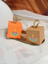 Diwali candy box, Lantern Festival, festival party celebration, birthday paper box, square box candy box