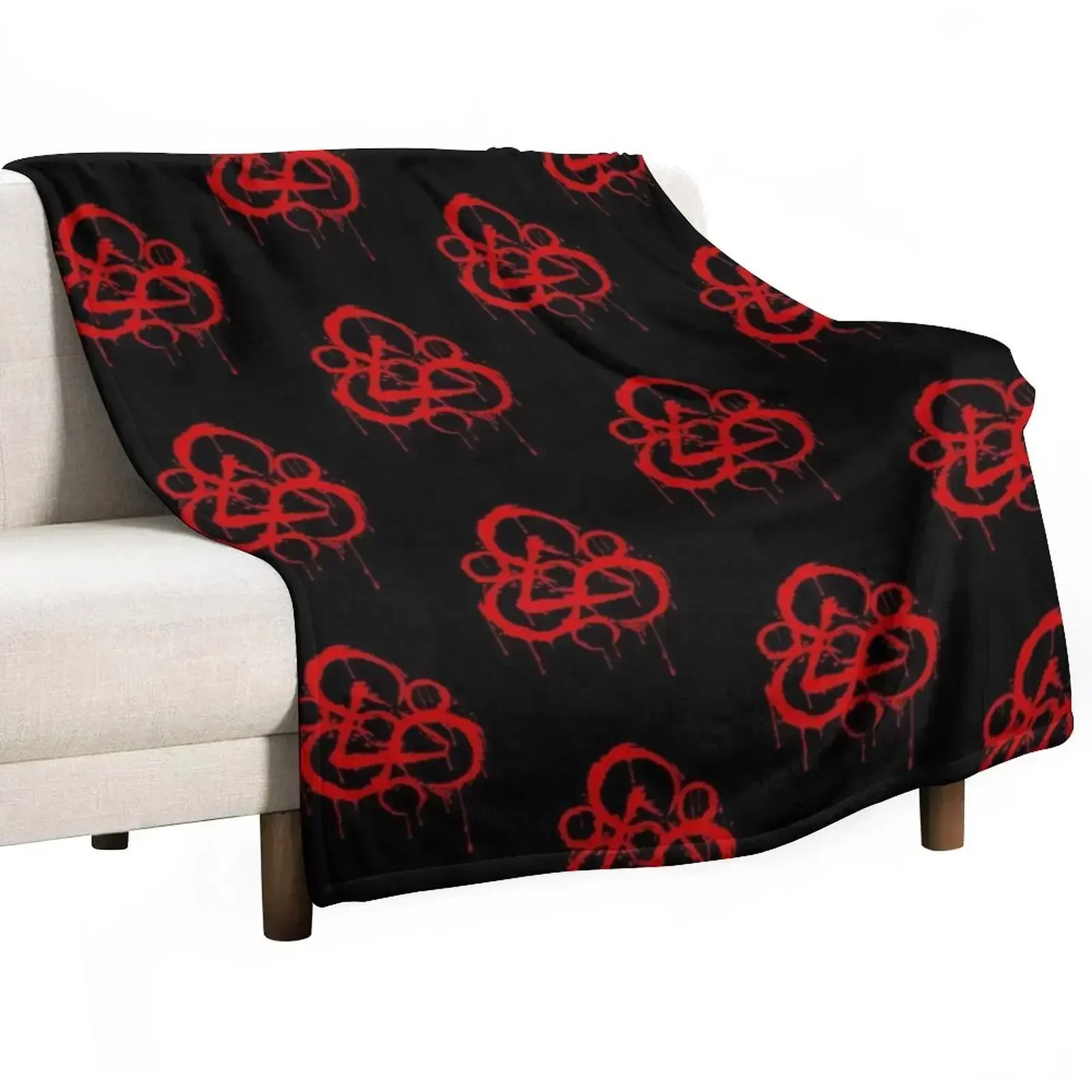 Bloody keywork Throw Blanket Blankets For Baby Plush bed plaid Picnic Quilt Decoratives Blankets
