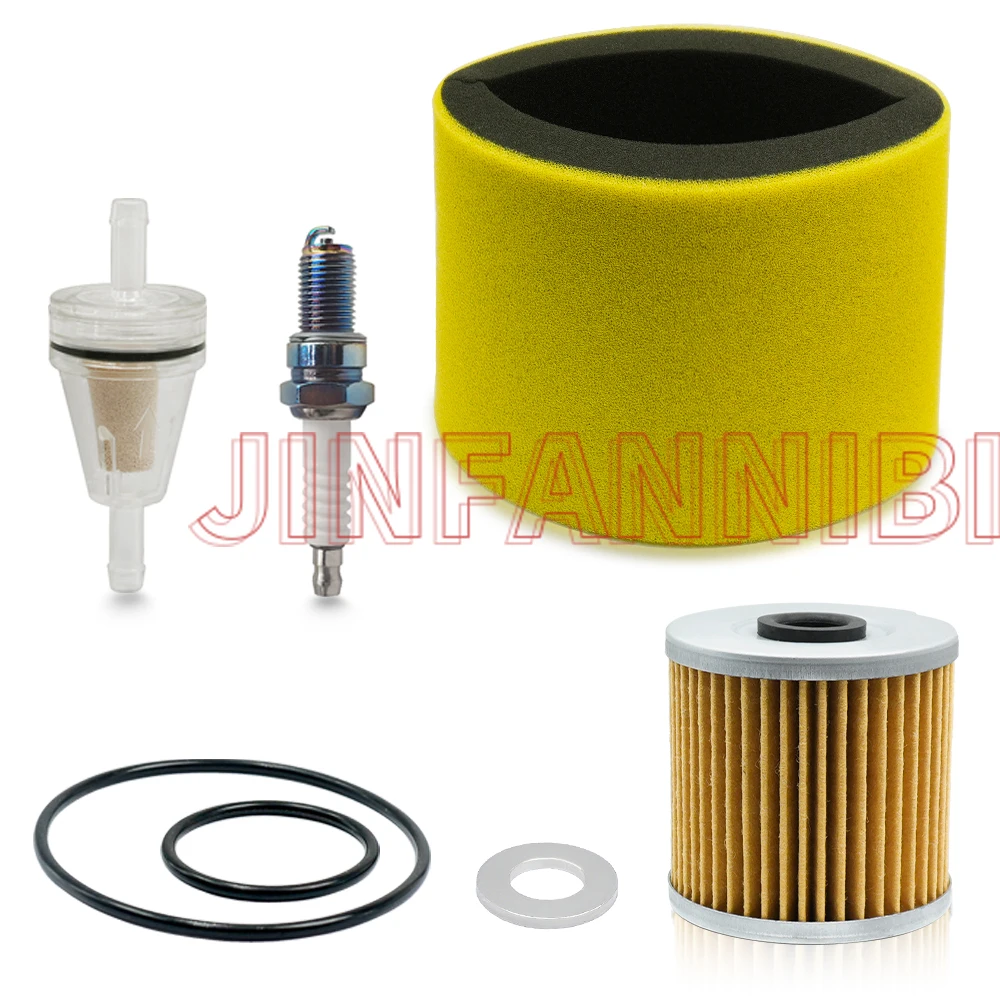 

Air Filter Foam & Oil Filter Kit Set for Kawasaki Bayou 220 KLF220A 1988-2000 2001 2002